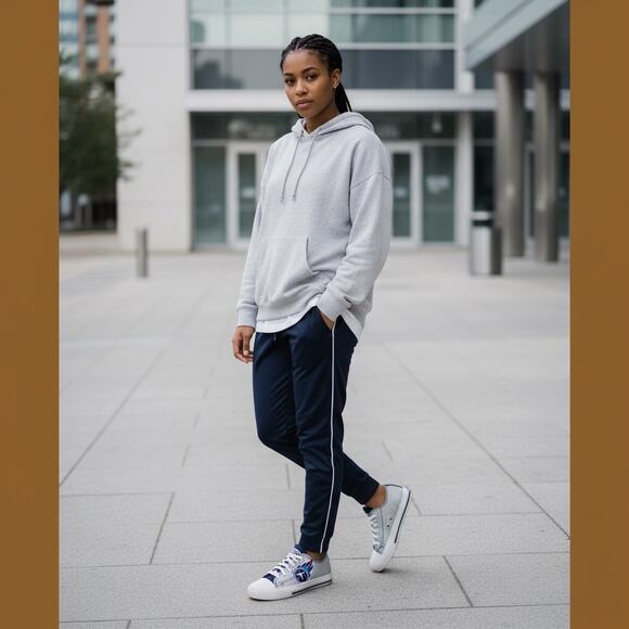 FOCO Tennessee Titans Women's Glitter Canvas Shoes NFL Team Spirit Size 9 - Picture 1 of 5